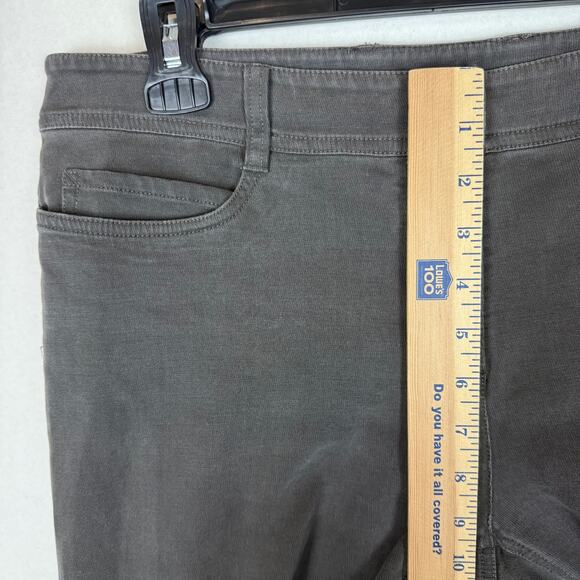 Eileen Fisher Jeans Womens Medium Gray Denim 5-Pockets Mid-Rise Bootcut Leg - Picture 11 of 12